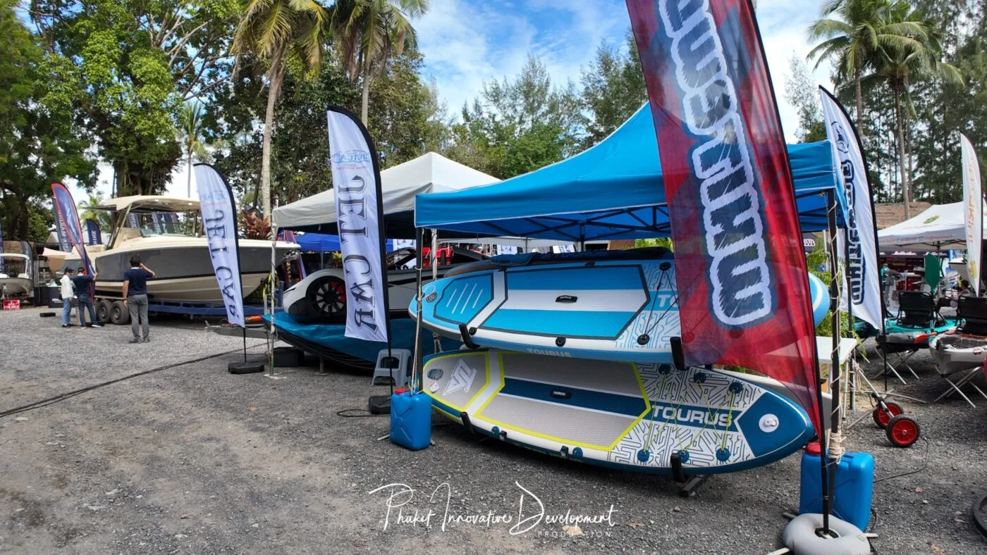 Thailand Boat Expo 2023 The First Boat and Water Sports Expo on the beach in Phuket