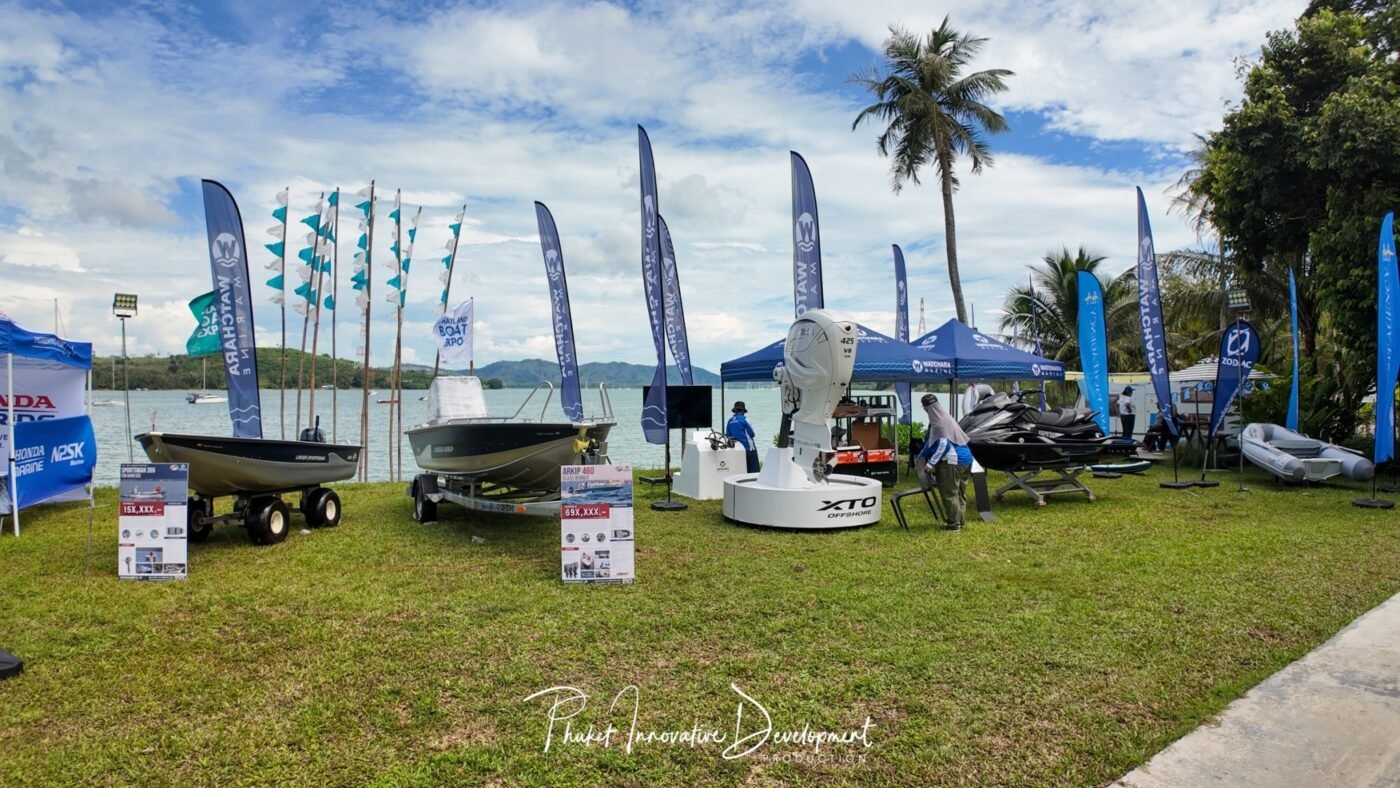 Thailand Boat Expo 2023 The First Boat and Water Sports Expo on the beach in Phuket