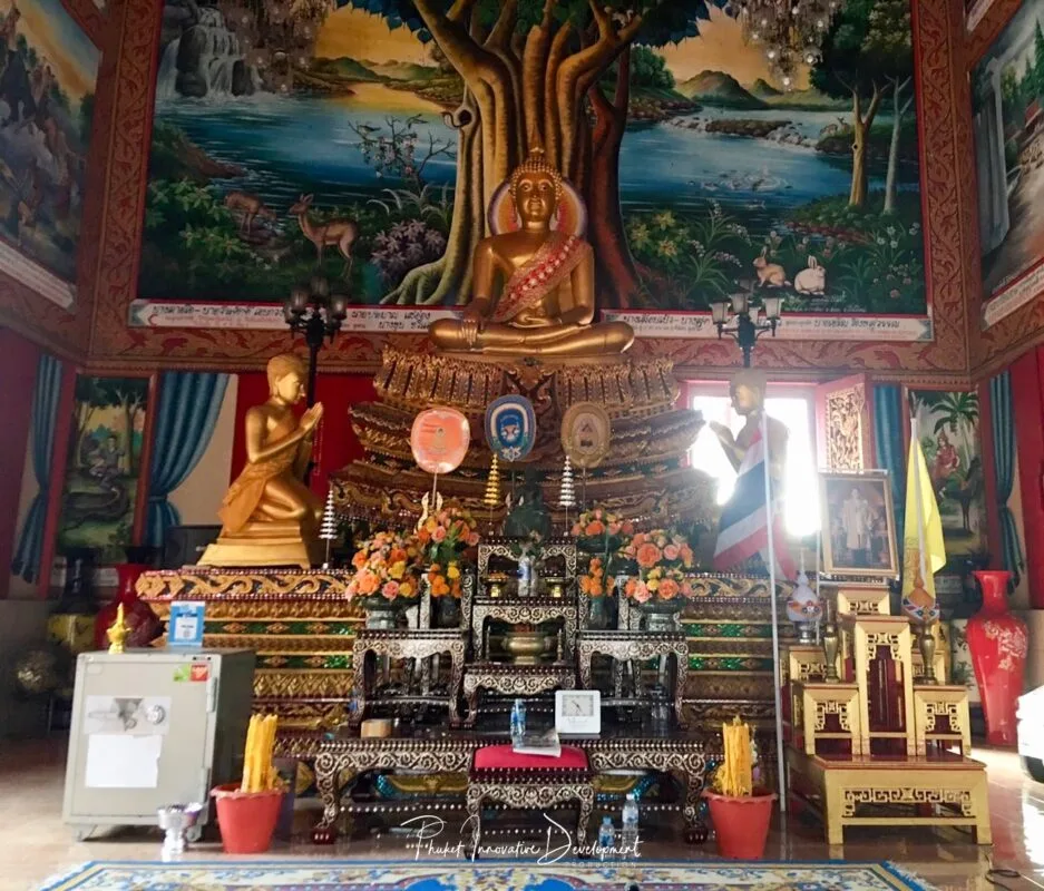 Wat Phra Nang Sang - An ancient temple with 3 ancient Buddha faces