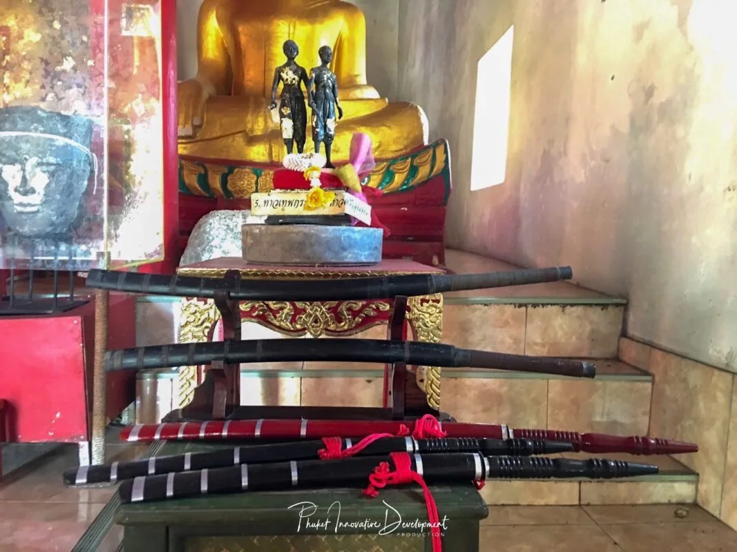 Wat Phra Nang Sang - An ancient temple with 3 ancient Buddha faces