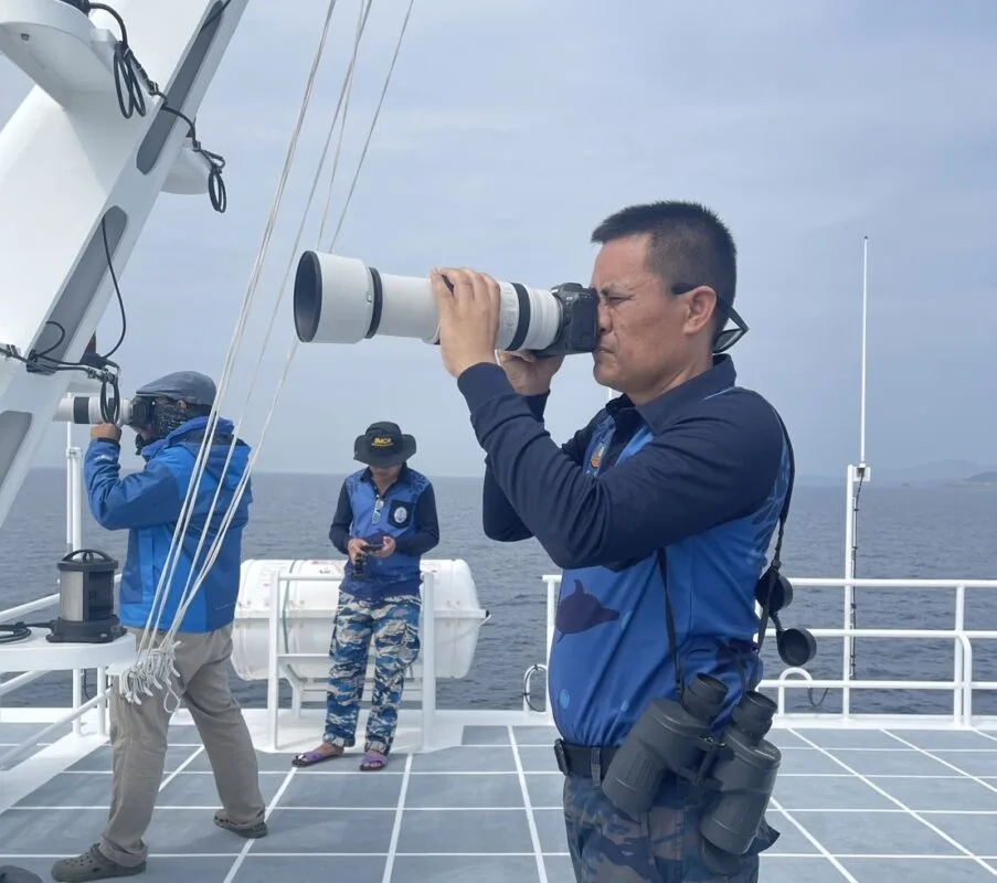 Department of Marine Coastal Resources collaborates with experts to search for 'Nong Thalang – White Omura Whale'